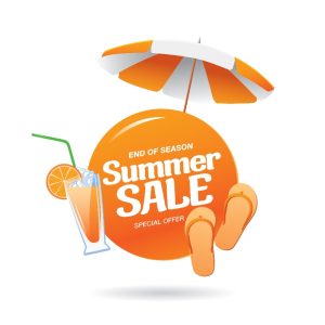 Αυτοκόλλητο βινύλιου Summer sales 2