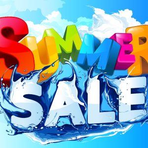 Αυτοκόλλητο βινύλιου Summer sales 1