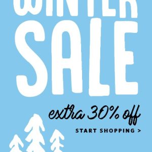 Αυτοκόλλητο βινύλιου Winter Sales 1