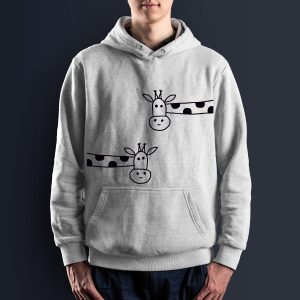 Φούτερ με σχέδιο KAMILOPARDALI